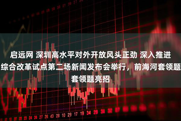 启远网 深圳高水平对外开放风头正劲 深入推进深圳综合改革试点第二场新闻发布会举行，前海河套领题亮招