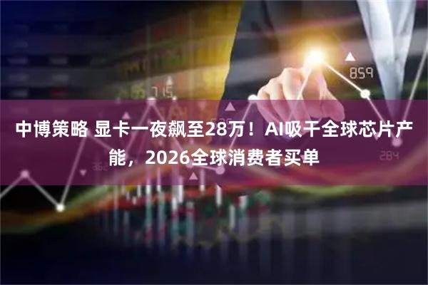 中博策略 显卡一夜飙至28万！AI吸干全球芯片产能，2026全球消费者买单